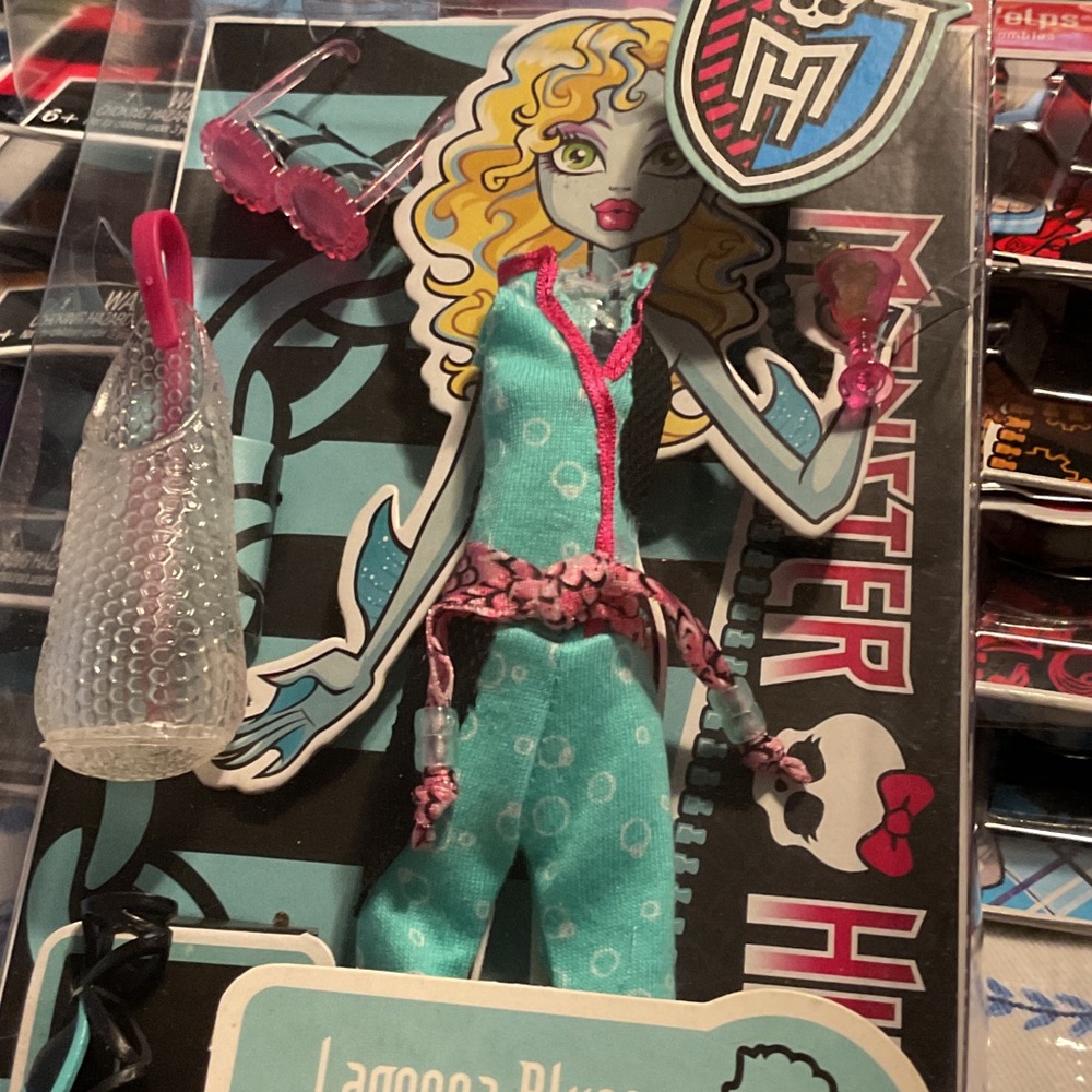 Monster High Fashion Set lagoon2011- Blue and Pink